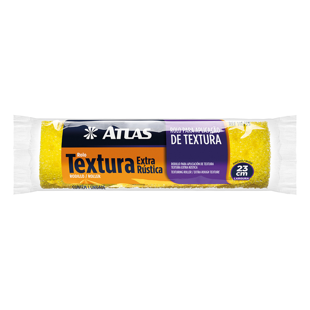 Rolo Espuma Textura 110/55 ATLAS