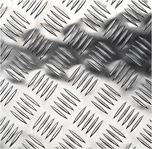 Chapa Xadrez Alum&iacute;nio 2.00 Metros x 1.00 Metro 1.2 mm