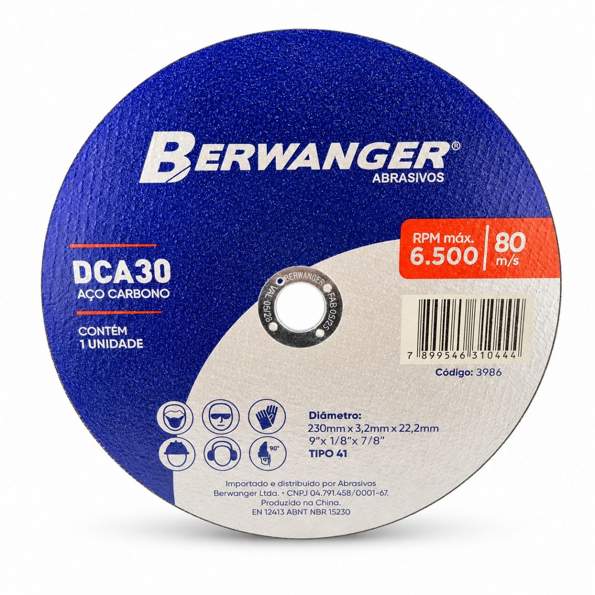 Disco De Corte 9" 2T BERWANGER