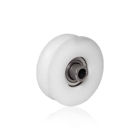 Roldana 1.1/4" Nylon Para Janela Sem Haste